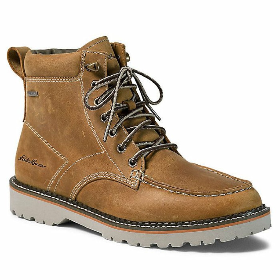 Shoes Eddie Bauer | Eddie Bauer Severson Moc Toe Boot Discount Wheat