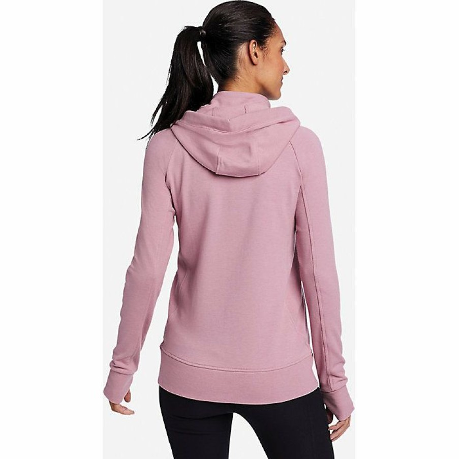 Apparel Eddie Bauer | Eddie Bauer Motion Women'S Cozy Fz Sweatshirt Discount