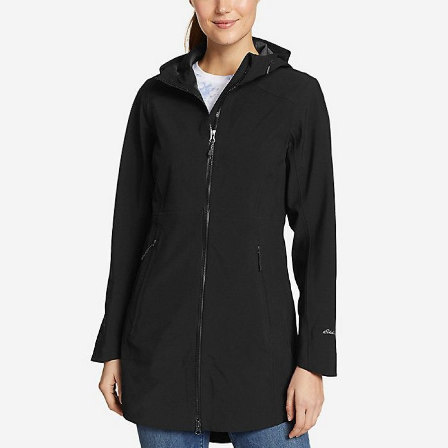 Apparel Eddie Bauer | Eddie Bauer Women'S Stormflex Parka Discount Black