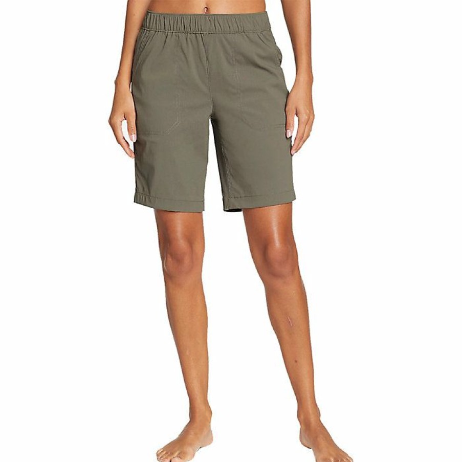 Apparel Eddie Bauer | Eddie Bauer First Ascent Women'S Guide Ripstop 9 Inch Short Shop