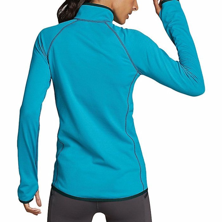 Apparel Eddie Bauer | Eddie Bauer First Ascent Women'S High Route Grid Quarter Zip Shop