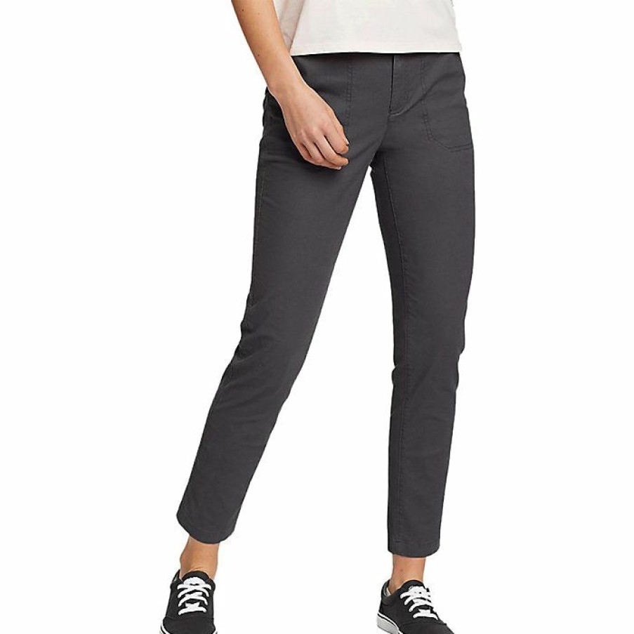 Apparel Eddie Bauer | Eddie Bauer Women'S Adventure Ripstop Ankle Pant New