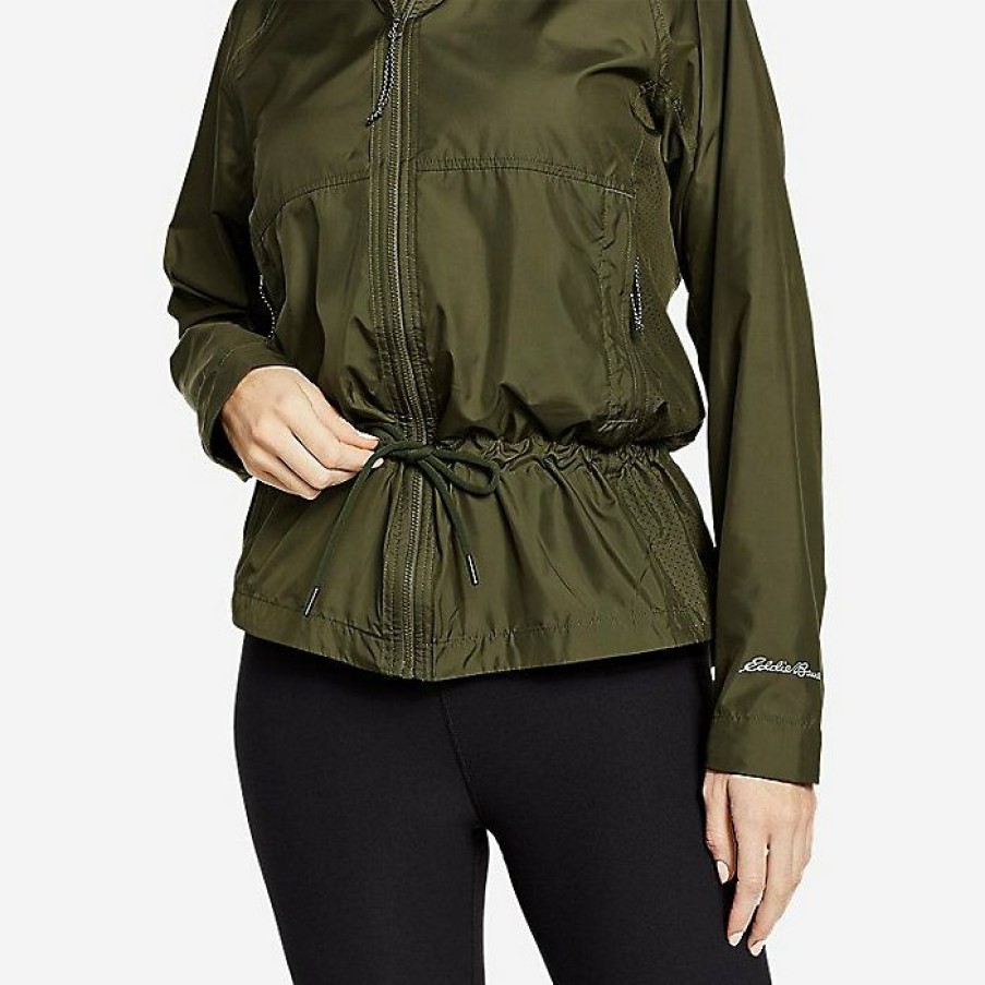 Apparel Eddie Bauer | Eddie Bauer Motion Women'S Ventatrex Aura Jacket Discount Dark Thyme