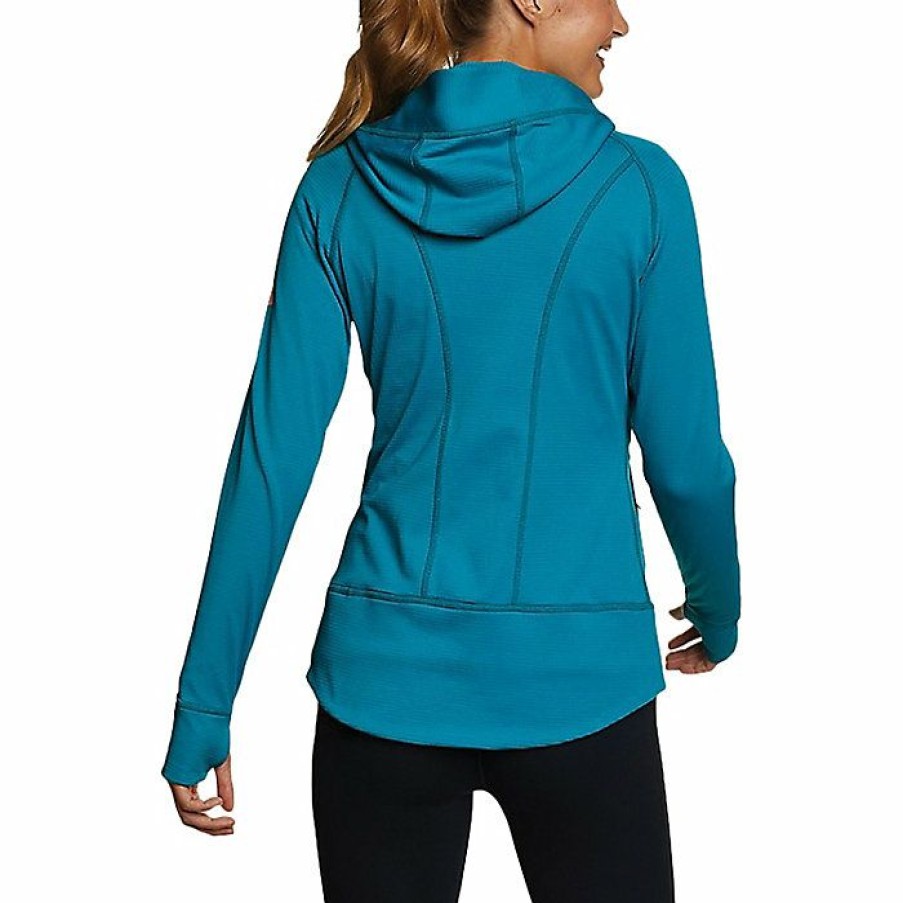 Apparel Eddie Bauer | Eddie Bauer First Ascent Women'S High Route Grid Fleece Fz Jacket Discount