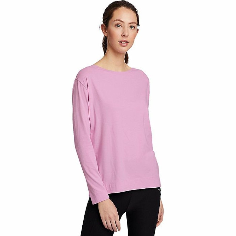 Apparel Eddie Bauer | Eddie Bauer Travex Women'S Boundless Ls Boatneck Shop