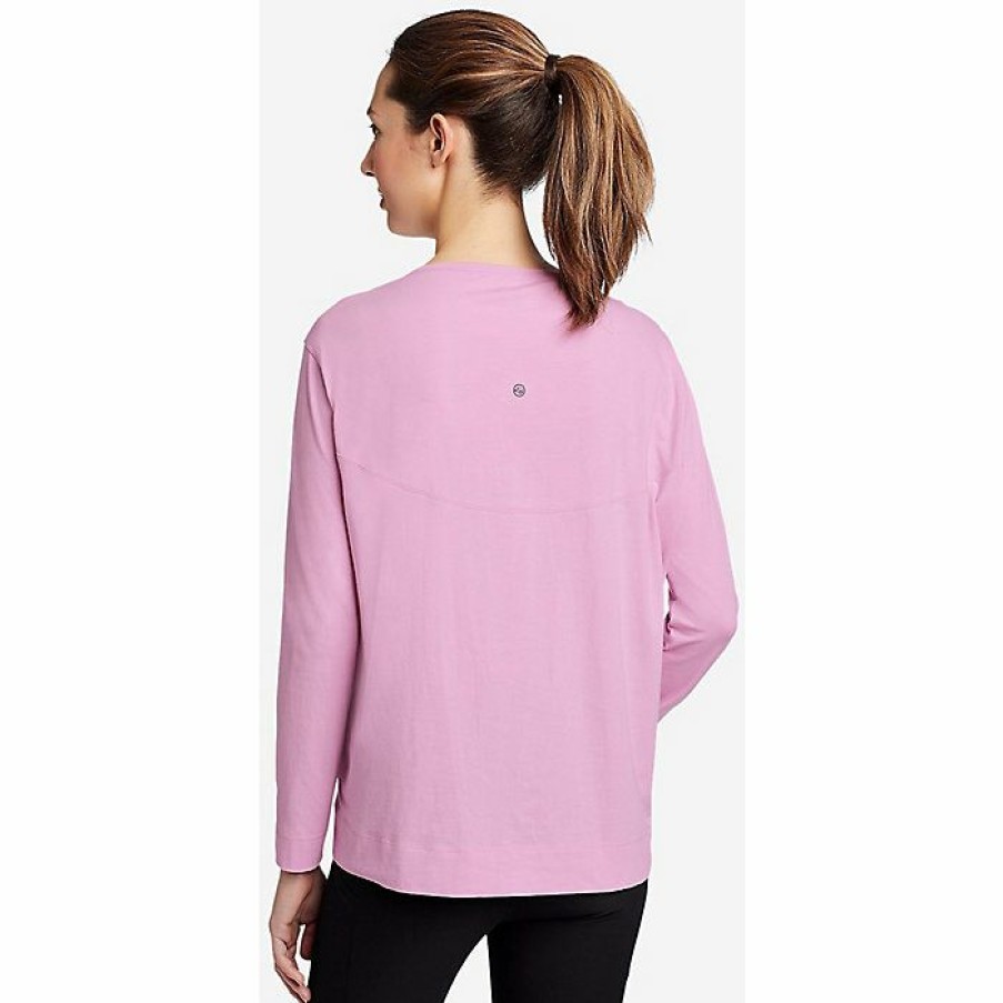 Apparel Eddie Bauer | Eddie Bauer Travex Women'S Boundless Ls Boatneck Shop