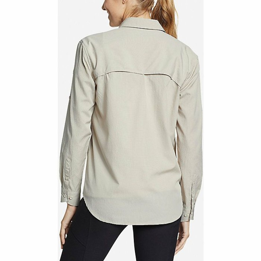 Apparel Eddie Bauer | Eddie Bauer Women'S Guide Upf Field Ls Shirt Discount