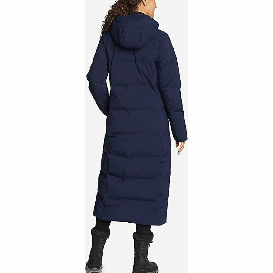 Apparel Eddie Bauer | Eddie Bauer Women'S Glacier Peak Seamless Stretch Down Duffle Coat Store