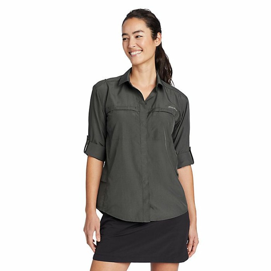 Apparel Eddie Bauer | Eddie Bauer Women'S Guide Upf 2.0 Shirt Store