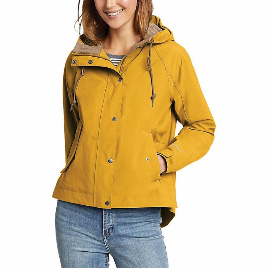 Apparel Eddie Bauer | Eddie Bauer Women'S Port Townsend Jacket New