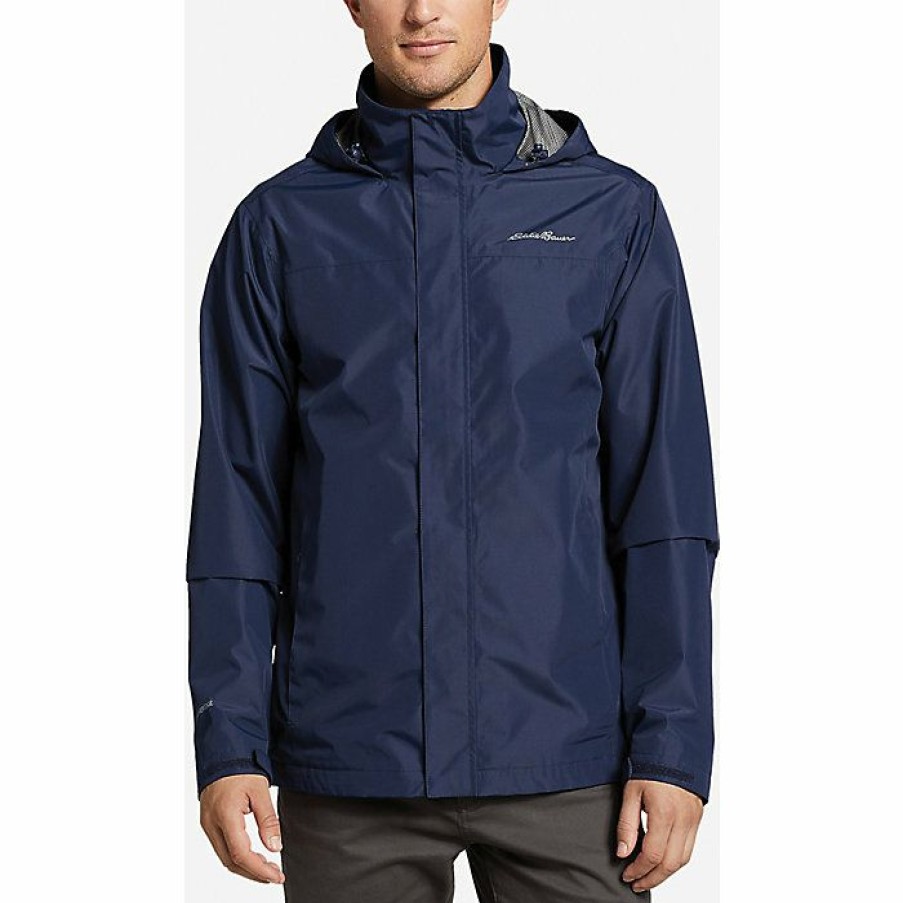 Apparel Eddie Bauer | Eddie Bauer Men'S Packable Rainfoil Jacket Shop