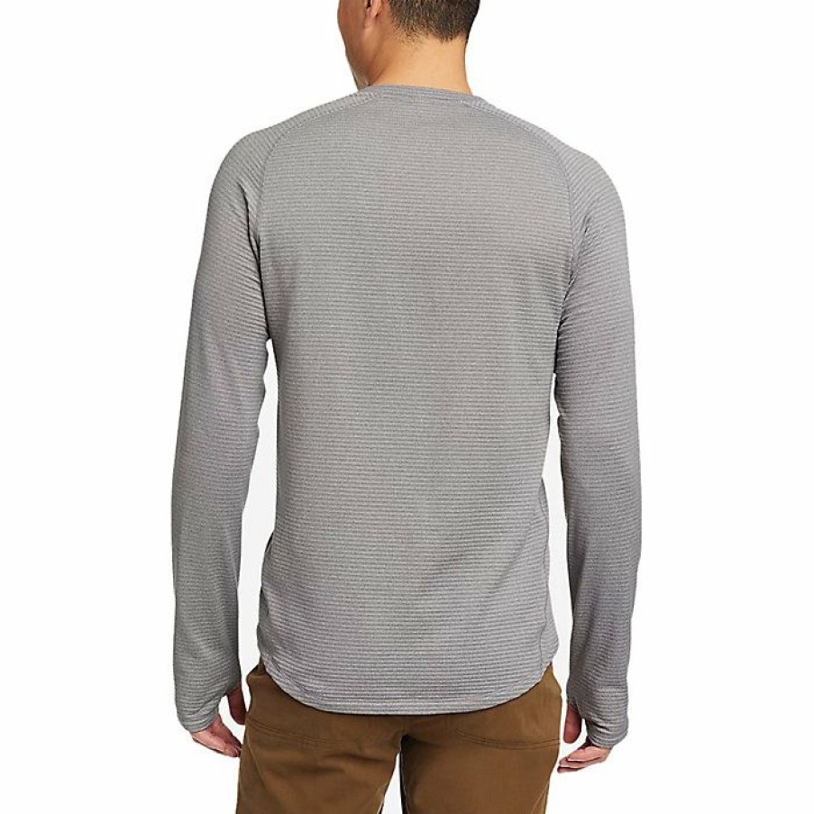 Apparel Eddie Bauer | Eddie Bauer First Ascent Men'S High Route Grid Air Crew New