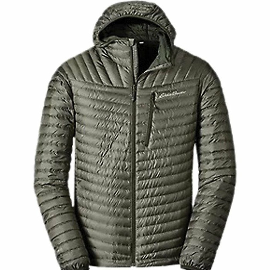 Apparel Eddie Bauer | Eddie Bauer First Ascent Men'S Microtherm 2.0 Stormdown Hooded Jacket Shop Spring