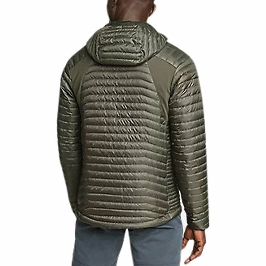 Apparel Eddie Bauer | Eddie Bauer First Ascent Men'S Microtherm 2.0 Stormdown Hooded Jacket Shop Spring