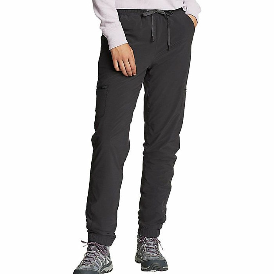 Apparel Eddie Bauer | Eddie Bauer Women'S Flexion Polar Lined Pull On Pant Store Carbon