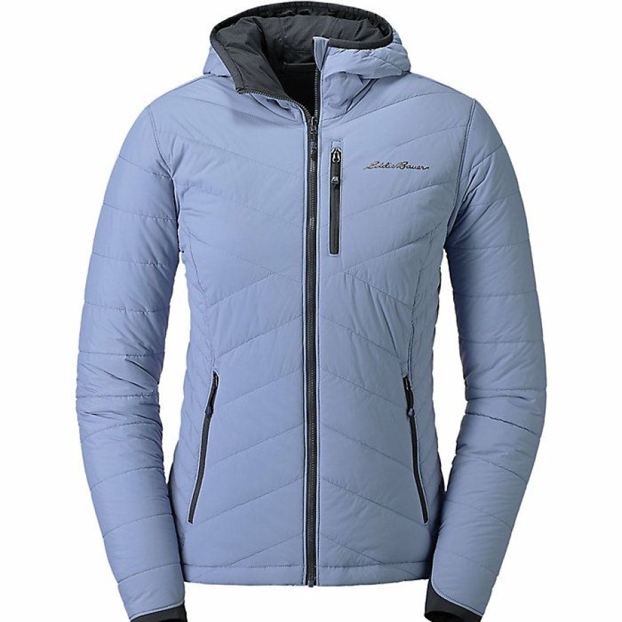 Apparel Eddie Bauer | Eddie Bauer First Ascent Women'S Ignitelite Stretch Hooded Jacket Store