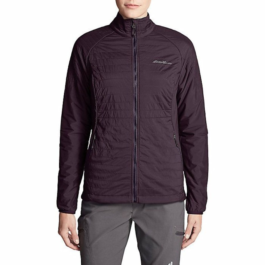 Apparel Eddie Bauer | Eddie Bauer Women'S Fluxlite Stretch Jacket New