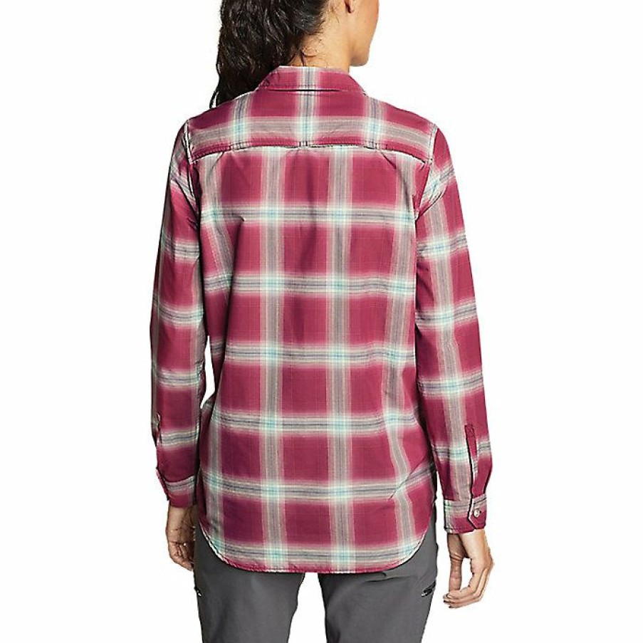 Apparel Eddie Bauer | Eddie Bauer Travex Women'S Ls Mountain 2.0 Shirt Store