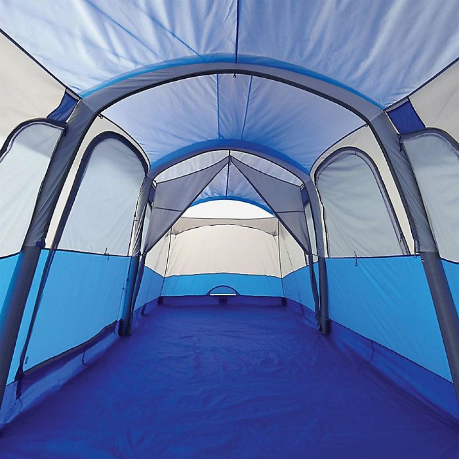 Outdoor Gear Eddie Bauer | Eddie Bauer Olympic Air 12 Tent Shop Island Blue