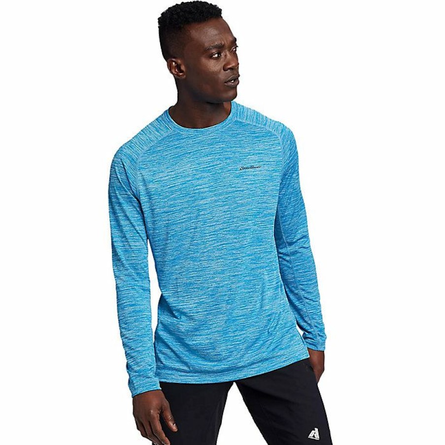 Apparel Eddie Bauer | Eddie Bauer Motion Men'S Resolution Ls Tee Store