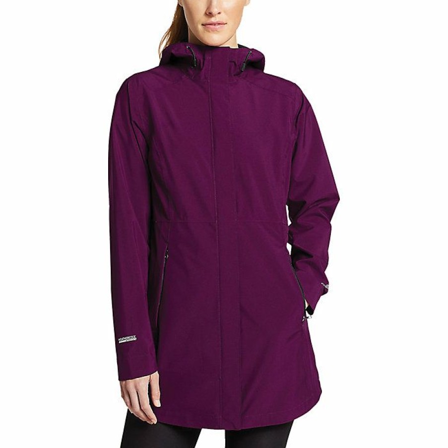 Apparel Eddie Bauer | Eddie Bauer Women'S Cloud Cap 2.0 Stretch Rain Jacket Shop