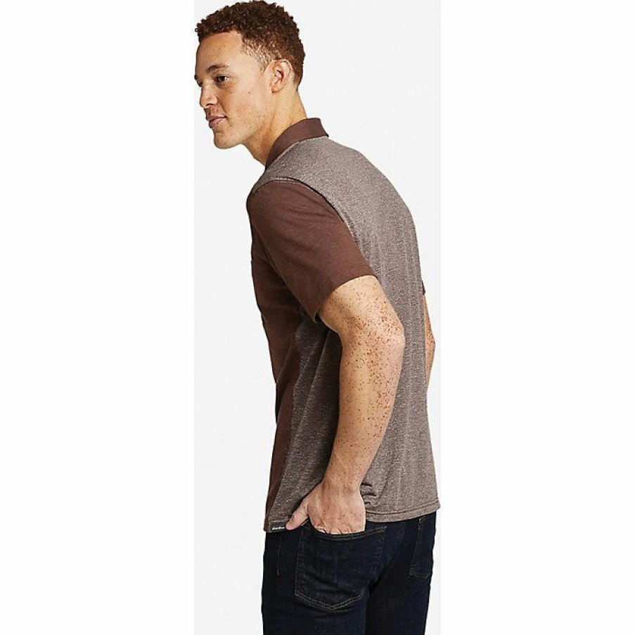 Apparel Eddie Bauer | Eddie Bauer Travex Men'S Adventurer Ss Polo Discount