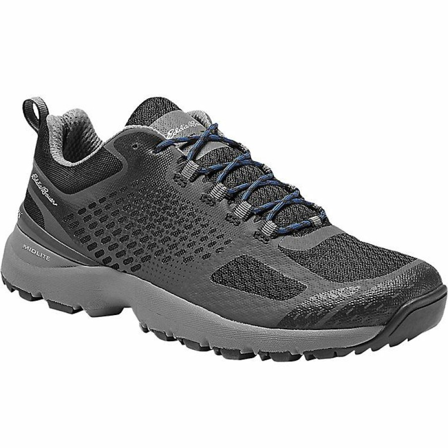 Shoes Eddie Bauer | Eddie Bauer Men'S Hypertrail Low Shoe Discount Black